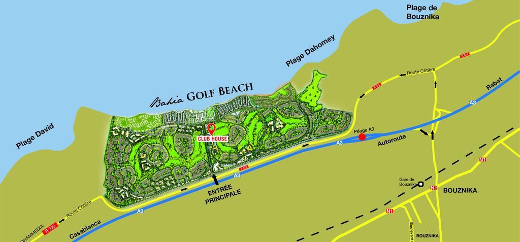 Bahia Golf Beach Bouznika Appart Dış mekan fotoğraf